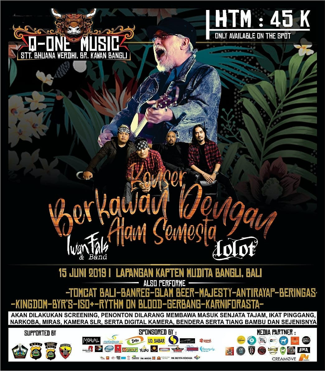 Konser Berkawan Dengan Alam Semesta